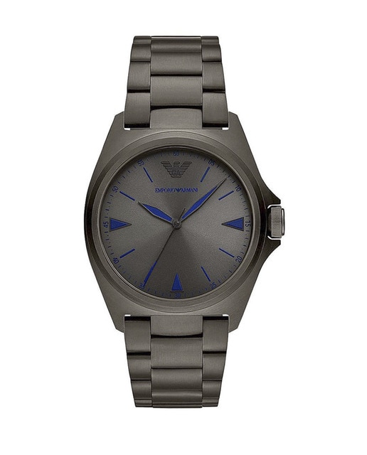 Imagen 0 de Reloj analógico hombre acero - gris