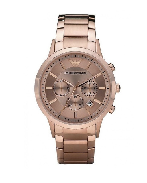 Imagen 0 de Reloj cronógrafo hombre acero - rosado