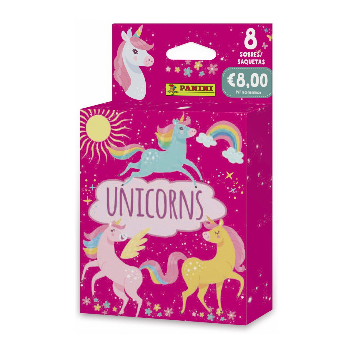 Ecoblister 8 sobres Unicorns · Panini España · El Corte Inglés