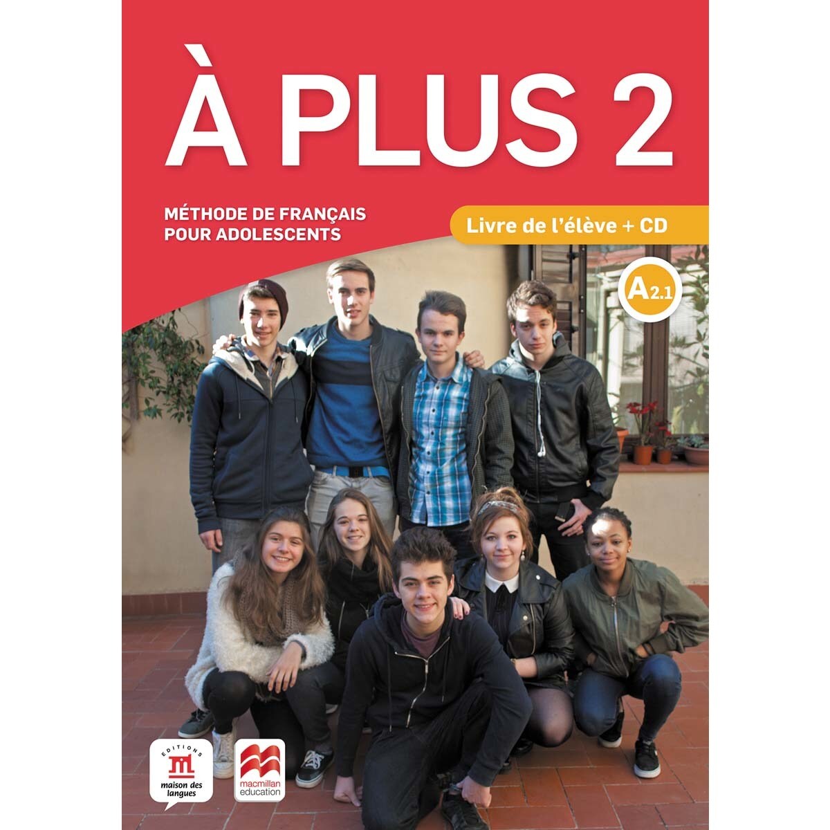À plus 2 - Éd. Macmillan Livre de l'élève + CD (Capa mole) 1