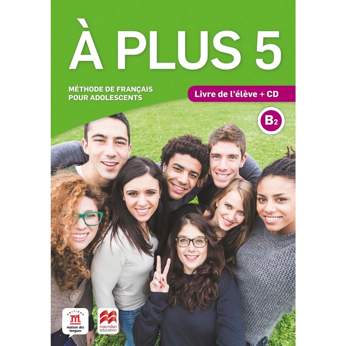 À plus 5 - Éd Macmillan Livre de l'élève + CD (Capa mole) 1