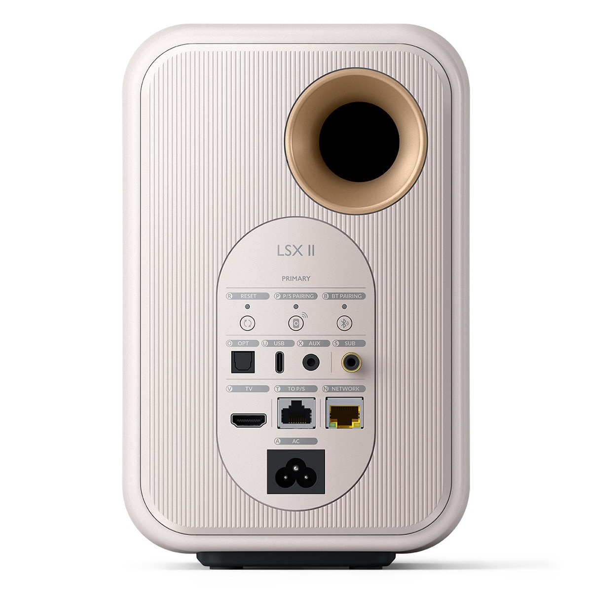 Altavoces de estantería KEF LSX II Wireless Blanco Blanco-5