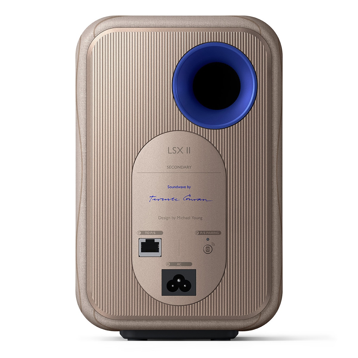 Altavoces de estantería KEF LSX II Wireless Soundwave by Terence Conran Edition Beige-6