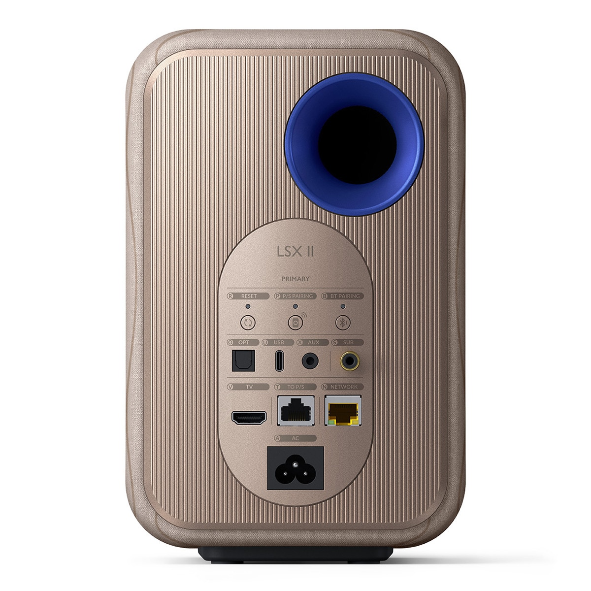 Altavoces de estantería KEF LSX II Wireless Soundwave by Terence Conran Edition Beige-5