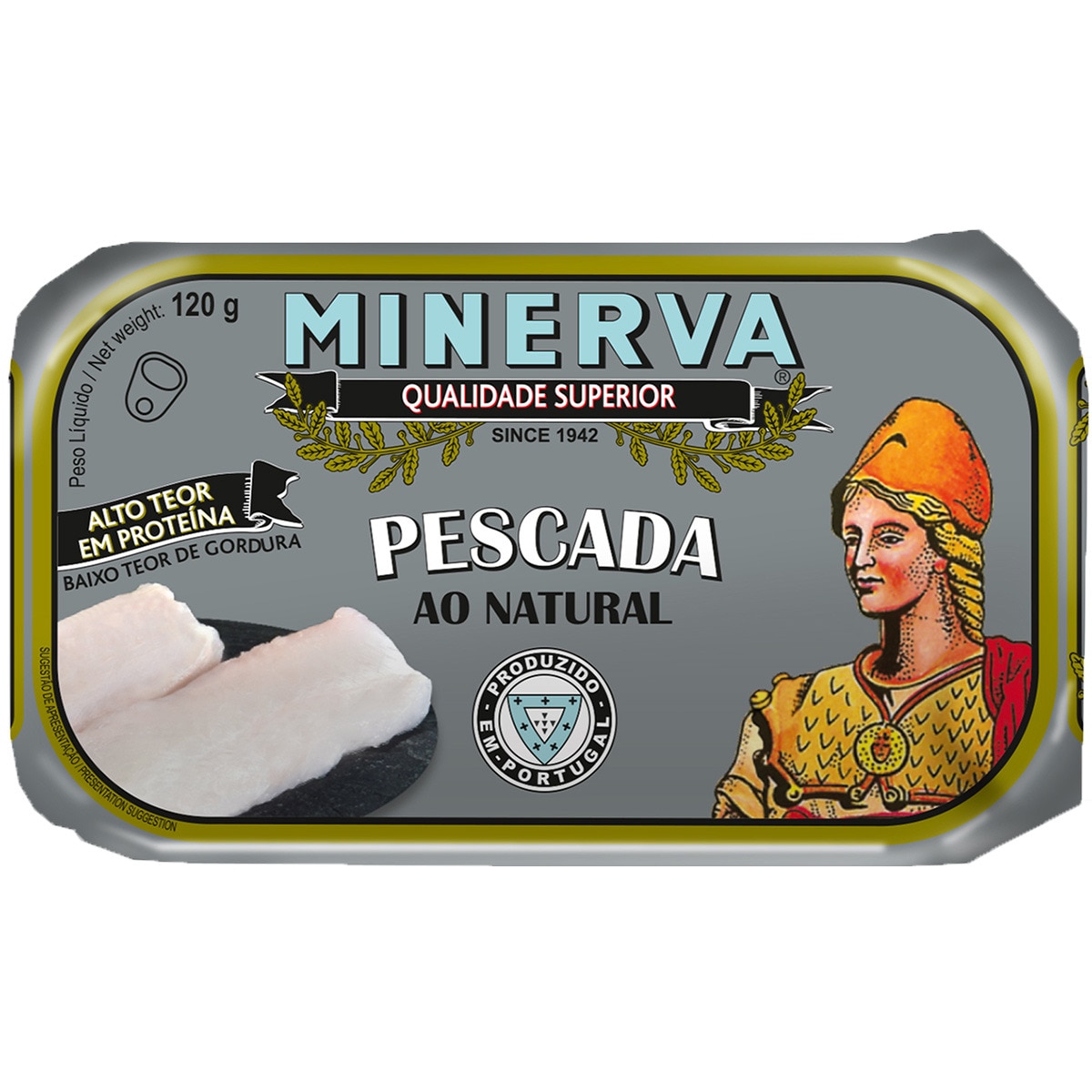 Pescada Natural lata 120 g