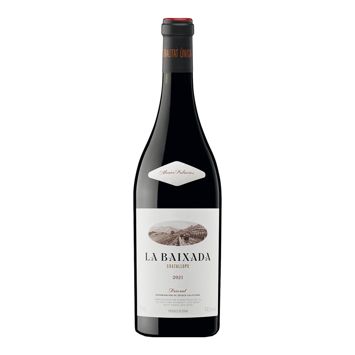 Imagen 0 de Vino tinto La Baixada Álvaro Palacios 2021 Priorato