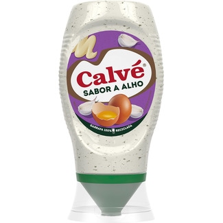 Maionese com Alho Top Down embalagem 250 g - Calvé