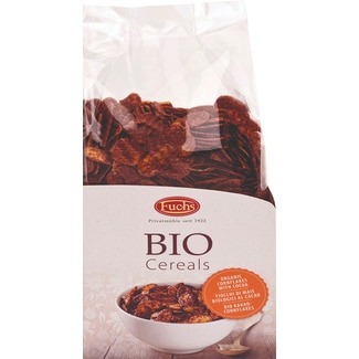 Corn Flakes com Chocolate Bio embalagem 300 g - Fuchs