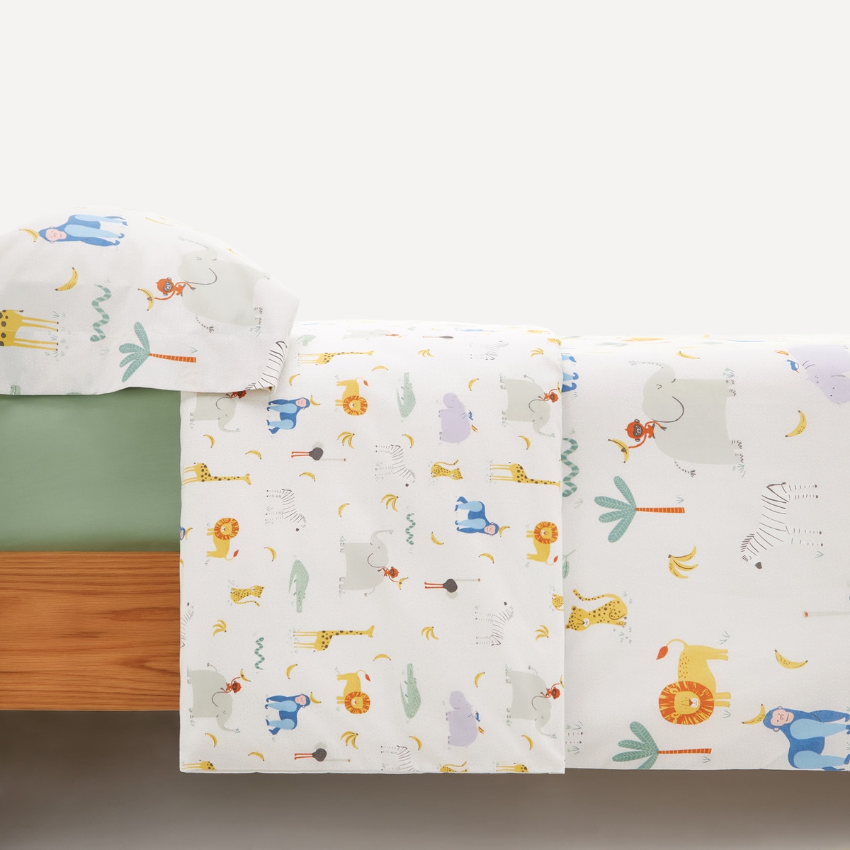 Juego de funda nórdica infantil Sabana Basics El Corte Inglés Multicolor-3