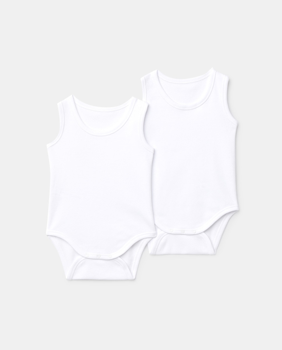 Pack de 2 bodies sans manches