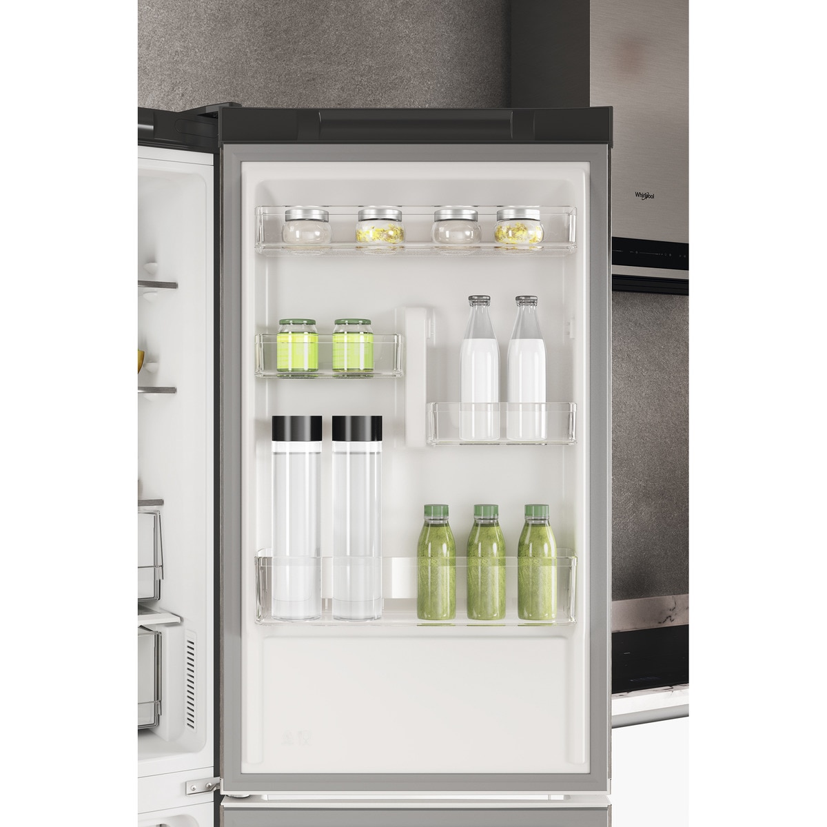 Frigorífico Combinado Whirlpool W7X 82O OX No Frost de 191,2 cm - Optic Inox Inox-10