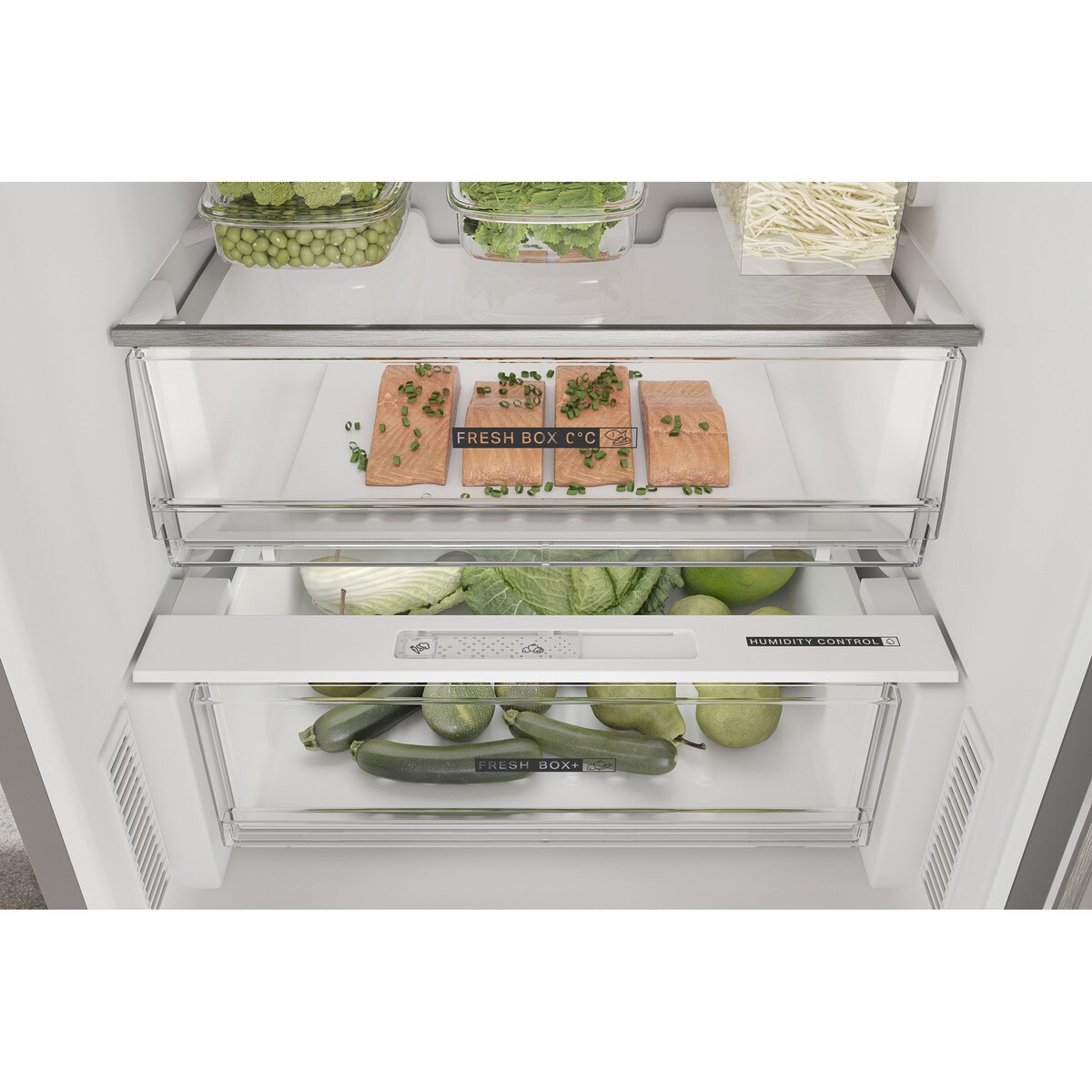 Frigorífico Combinado Whirlpool W7X 82O OX No Frost de 191,2 cm - Optic Inox Inox-9