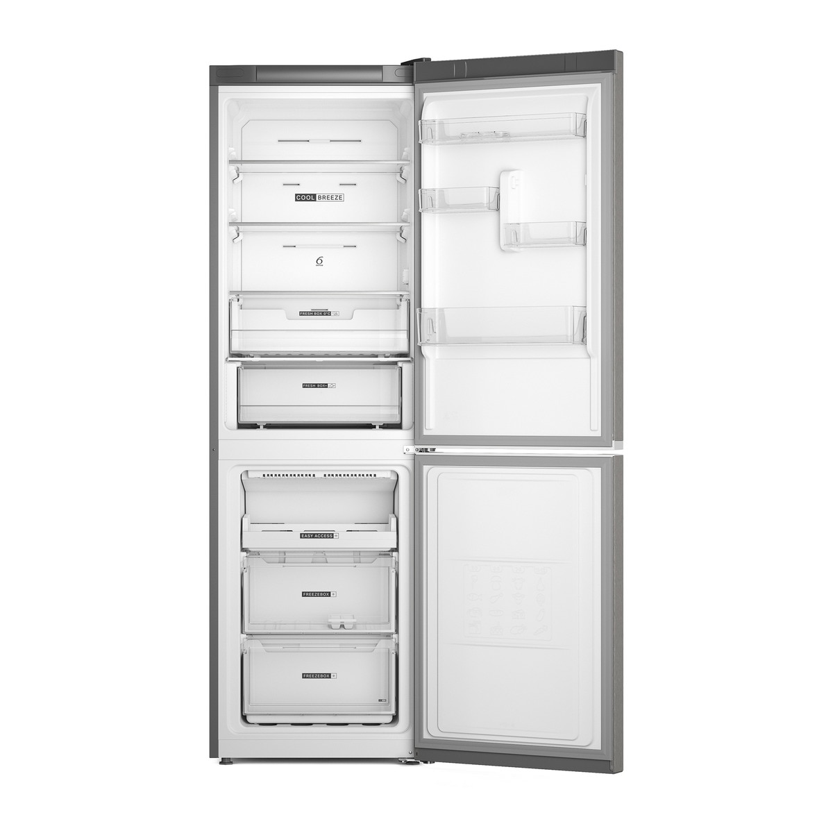 Frigorífico Combinado Whirlpool W7X 82O OX No Frost de 191,2 cm - Optic Inox Inox-3