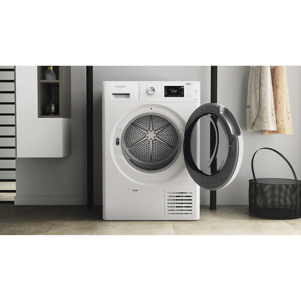 Secadora Whirlpool 9 kg Condensación, Bomba de calor - FFTN M22 9X2 EU Blanco-13