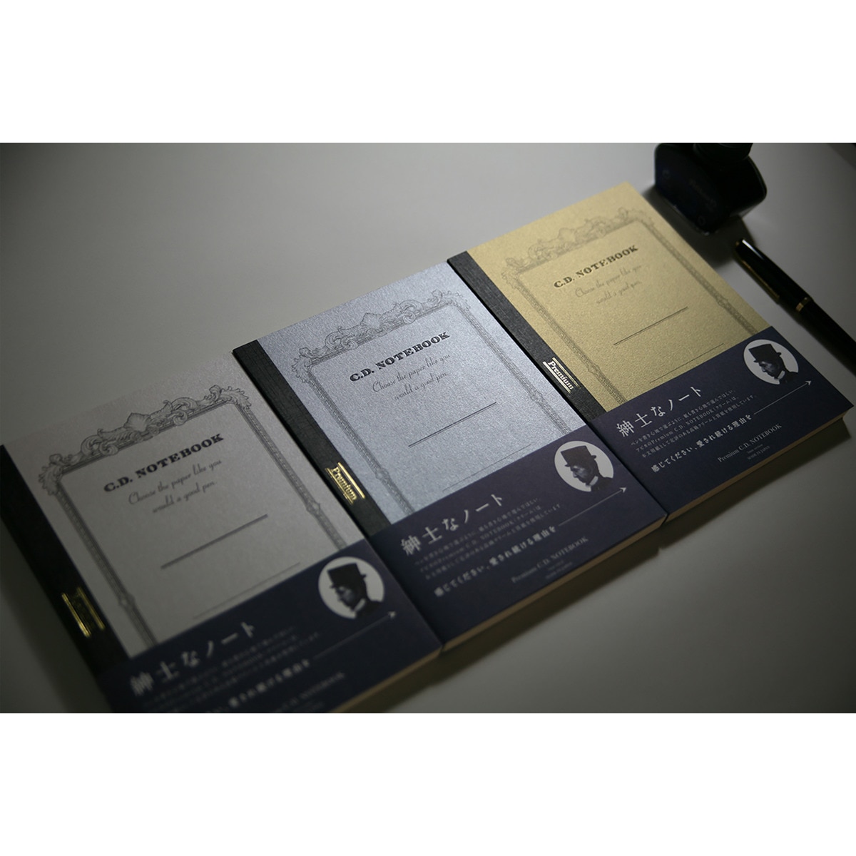 Caderno Premium CD A5 Papel Liso - Prateado Prata-6