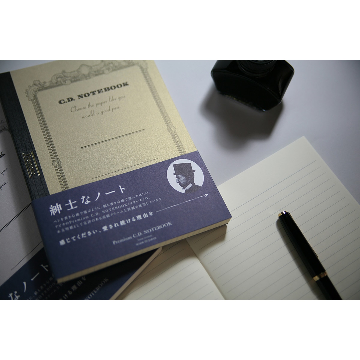 Caderno Premium CD A5 Papel Liso - Prateado Prata-5