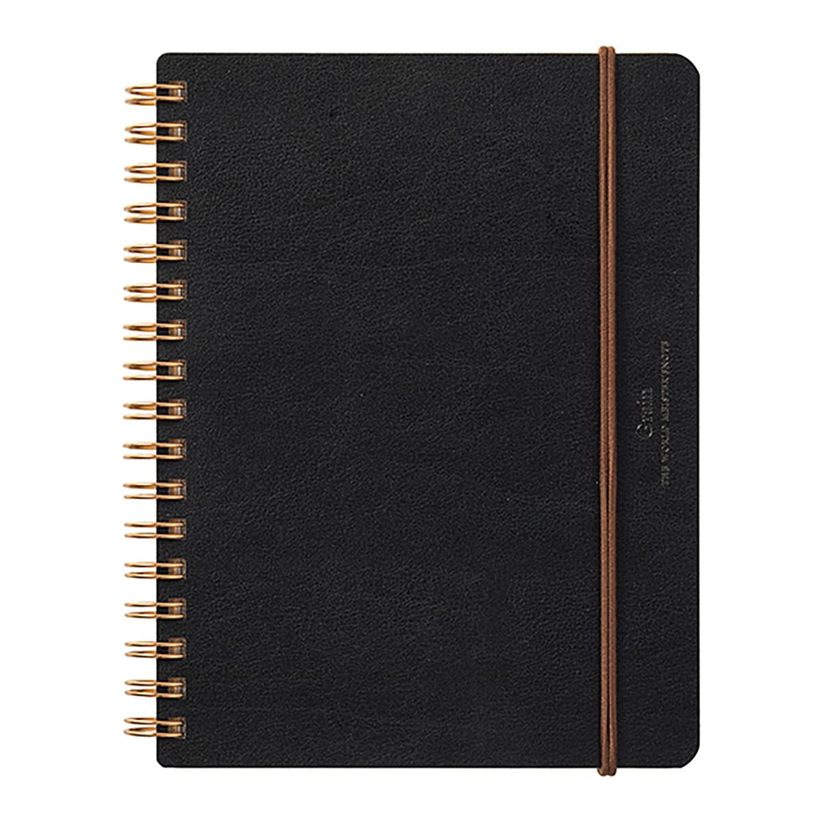 Caderno de Argolas Grain B6 - Preto Preto-1