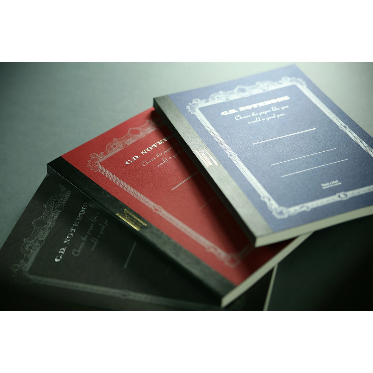 Caderno Premium CD A5 Silky Papel de Linhas - Azul Azul-8