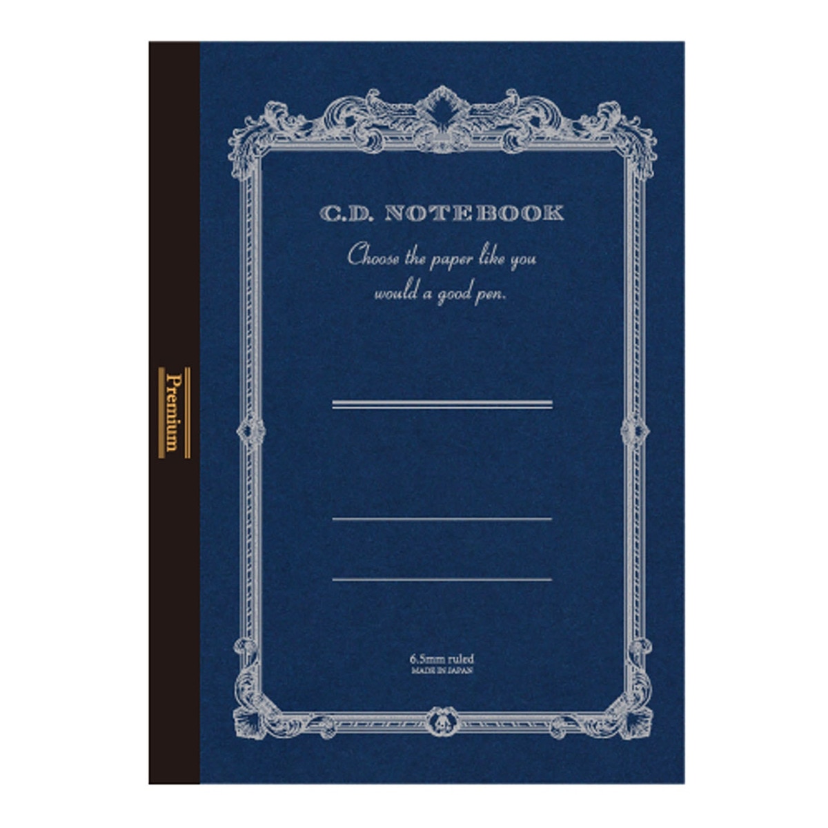 Caderno Premium CD A6 Silky Papel de Linhas - Azul Azul-2