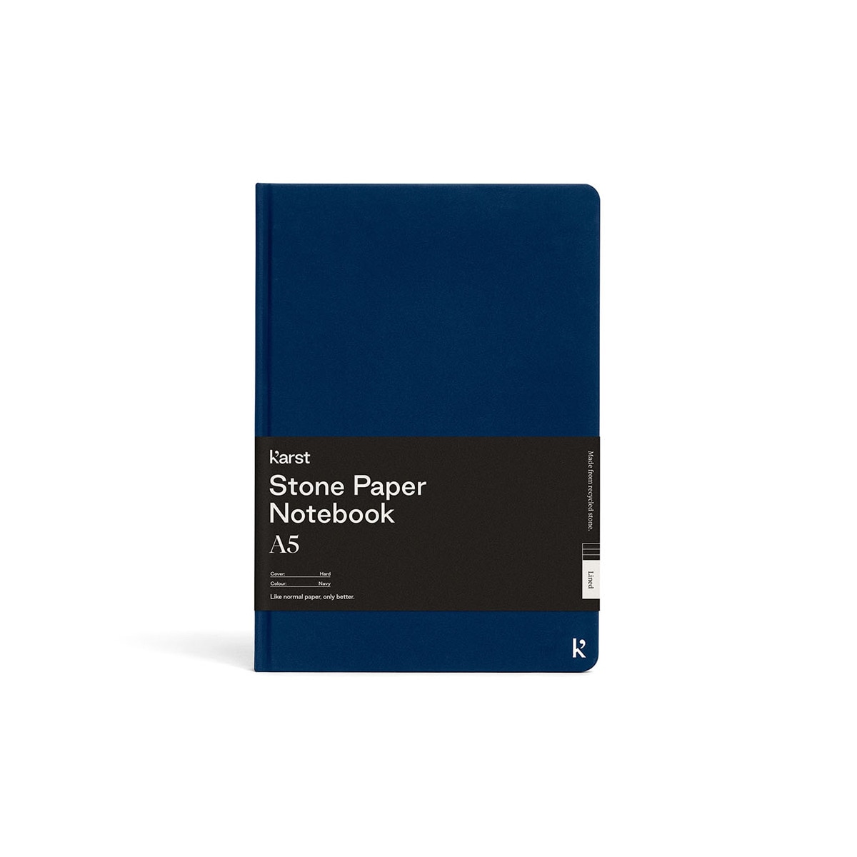 Imagem 0 de Caderno A5 Papel de Pedra Pontos Capa Dura - Azul