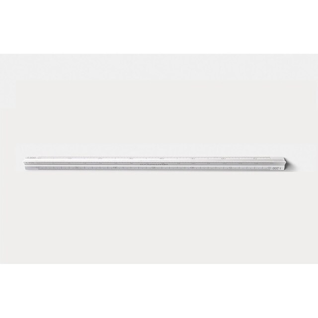 Imagem 0 de Regra Escalímetro Tools to Liveby de Alumínio - Prateado