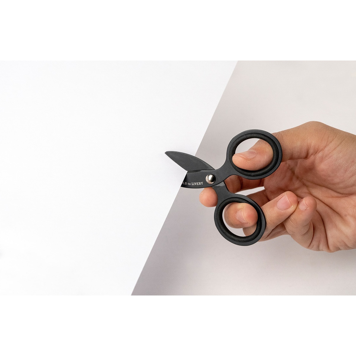 Tesouras de Aço 3 Polegadas - Preto Preto-3
