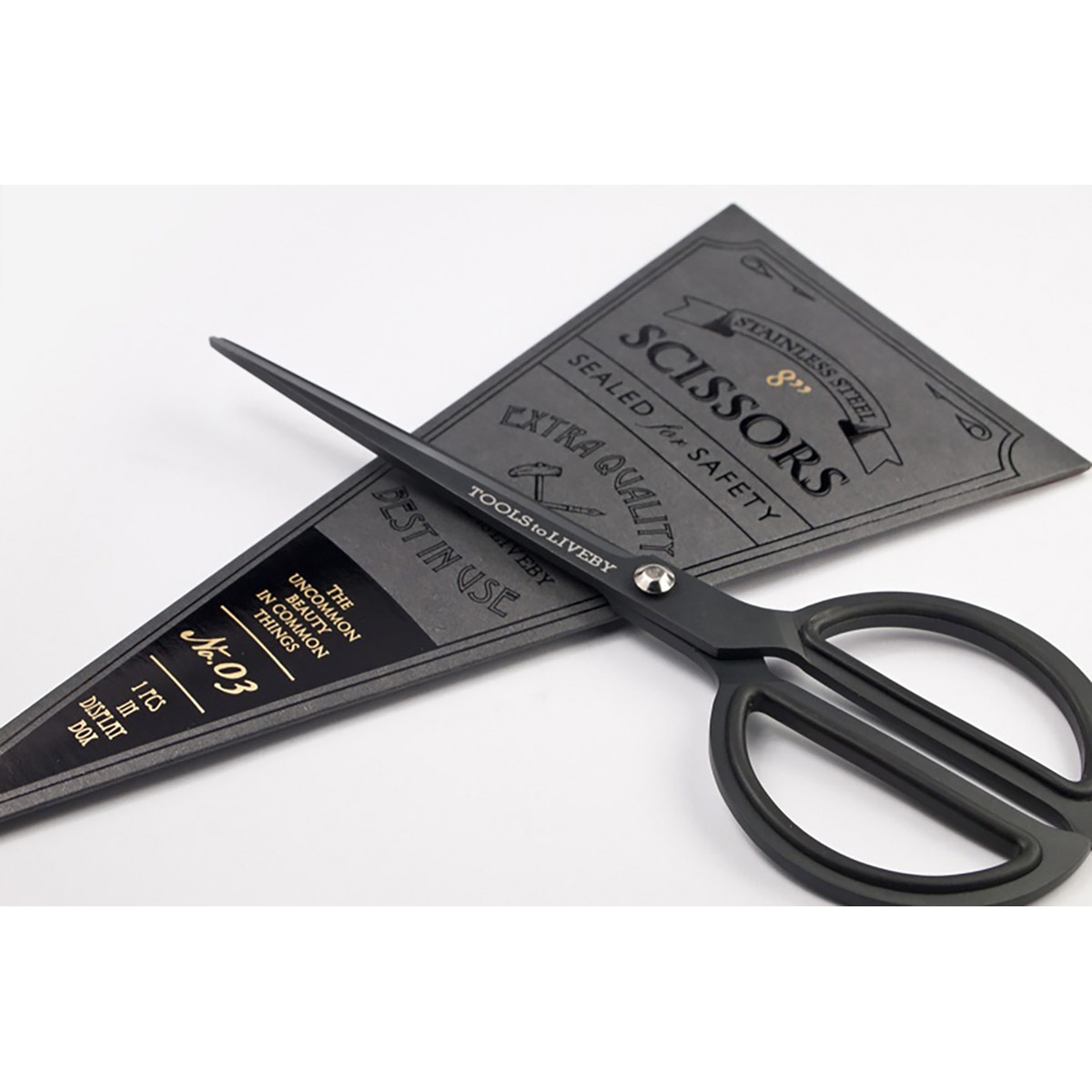 Tesouras de Aço 8 Polegadas - Preto Preto-5