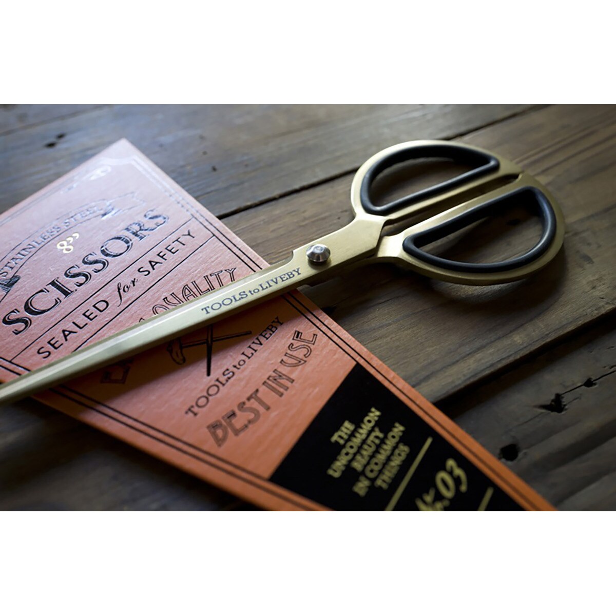 Tesouras de Aço 8 Polegadas - Dourado Dourado-6