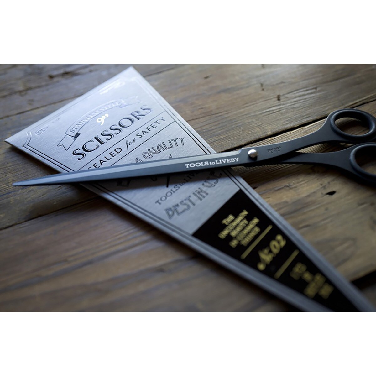 Tesouras de Aço 9 Polegadas - Preto Preto-5