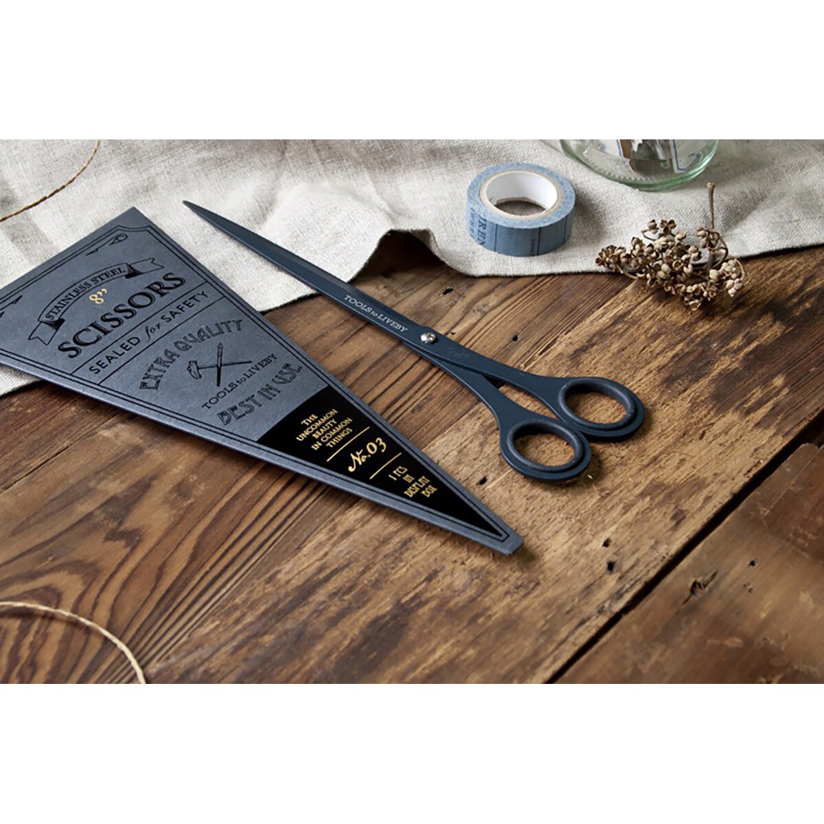 Tesouras de Aço 9 Polegadas - Preto Preto-6