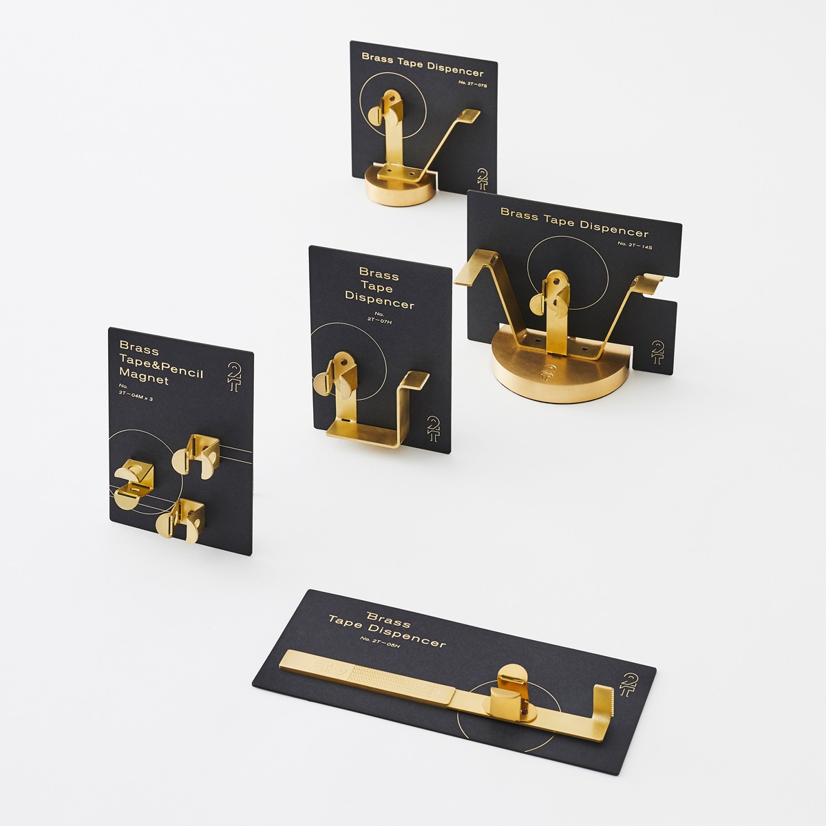Pack 3 Suportes Magnéticos - Dourado 10
