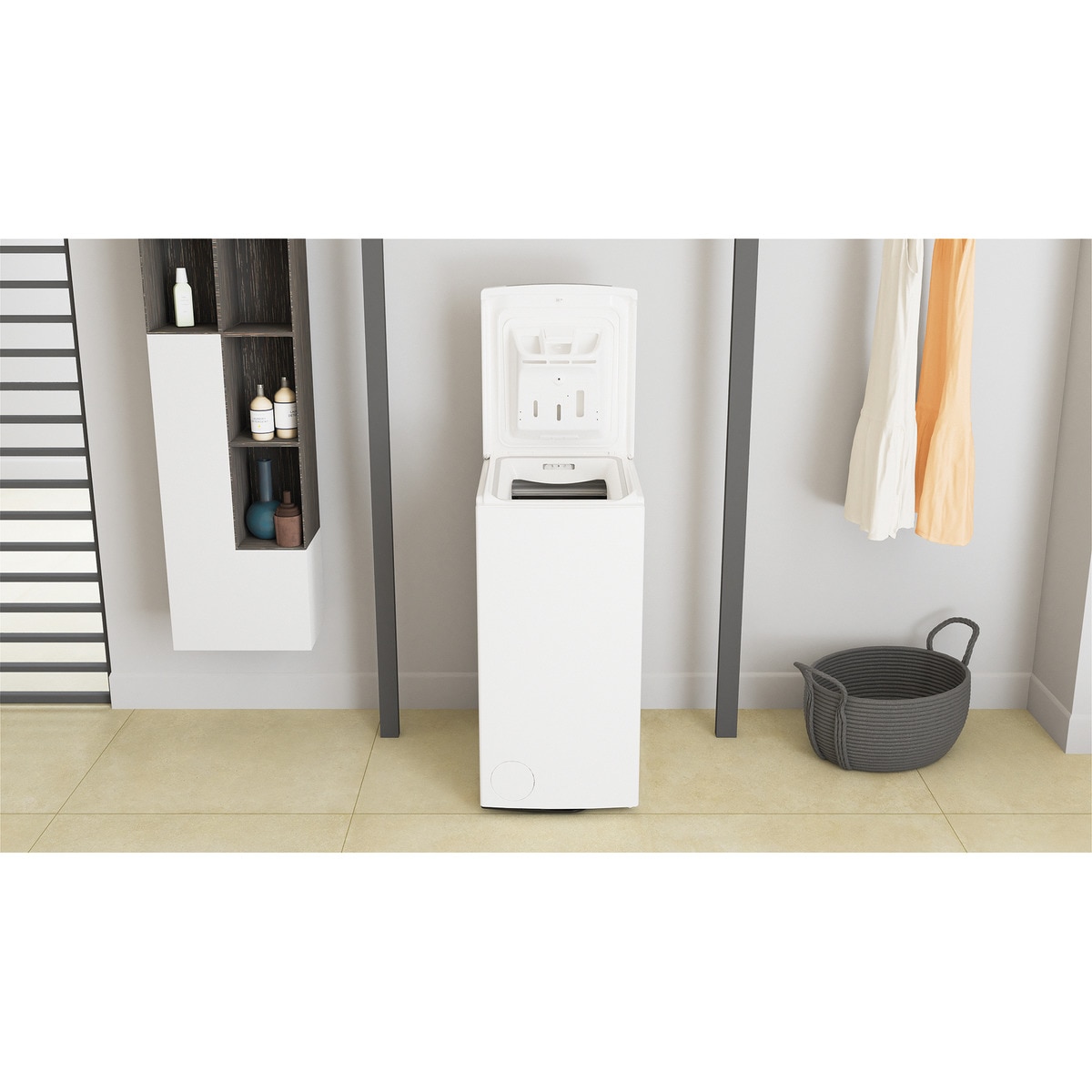 Lavadora carga superior Whirpool 6 kg / 1200 rpm - TDLR 6240S SP/N Blanco-9