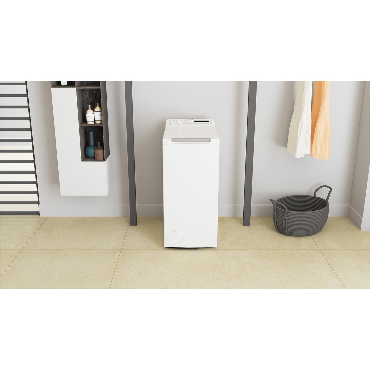 Lavadora carga superior Whirpool 6 kg / 1200 rpm - TDLR 6240S SP/N Blanco-8