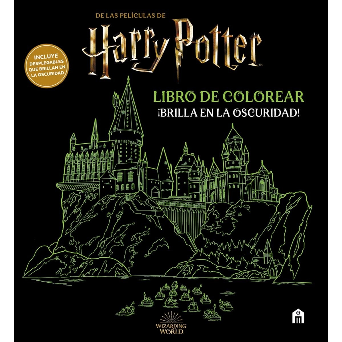 Imagem 0 de Harry Potter. Libro de colorear. ¡Brilla en la oscuridad!