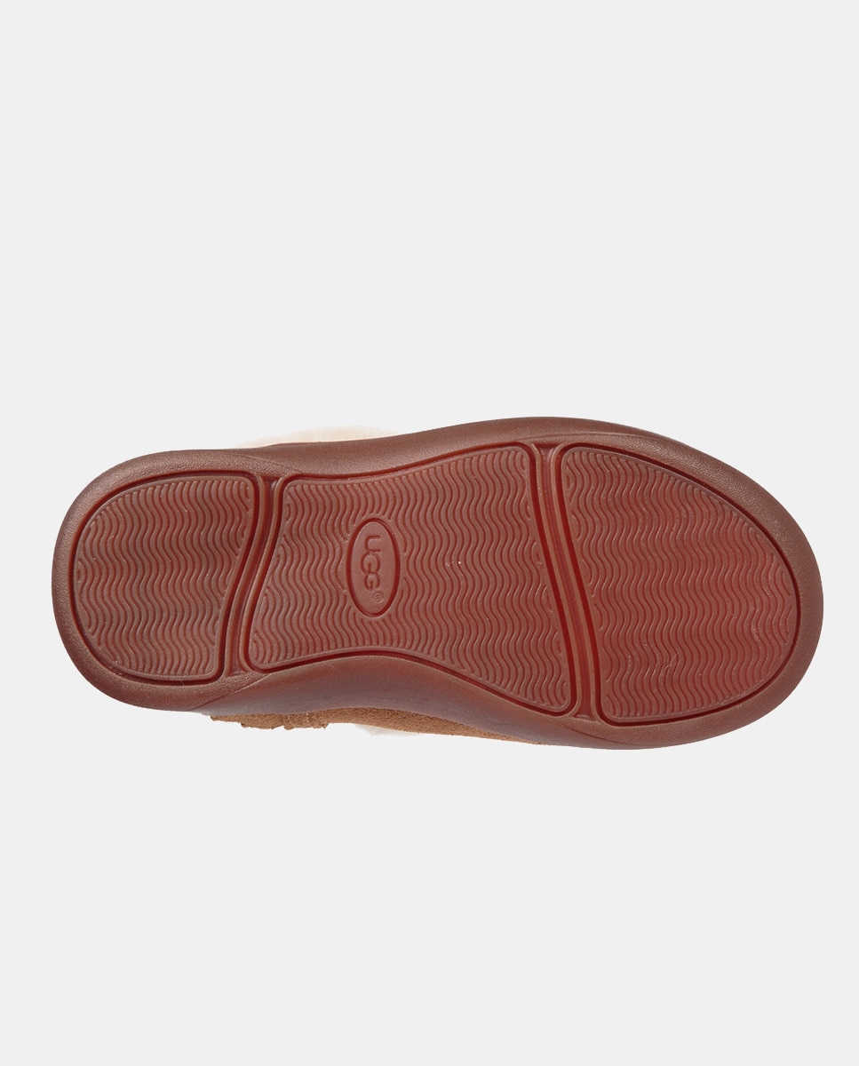 Botas Jorie II de Bebé com Fecho de Correr e Cano de Pelo Castanho-4