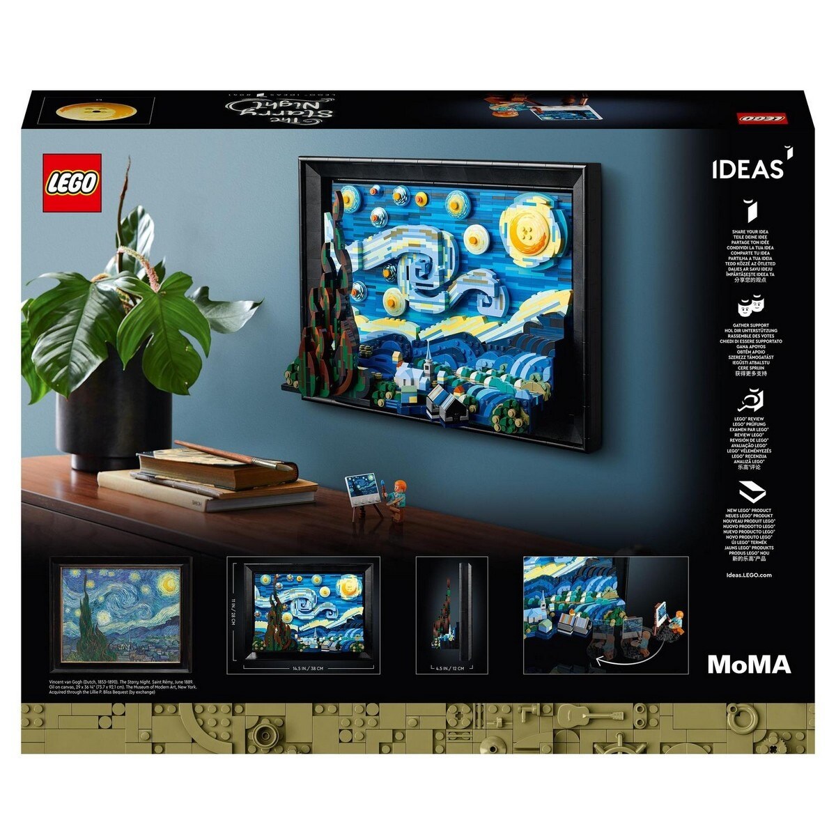 Vincent van Gogh - A Noite Estrelada Lego Ideas      8