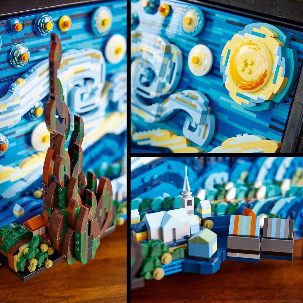Vincent van Gogh - A Noite Estrelada Lego Ideas      5