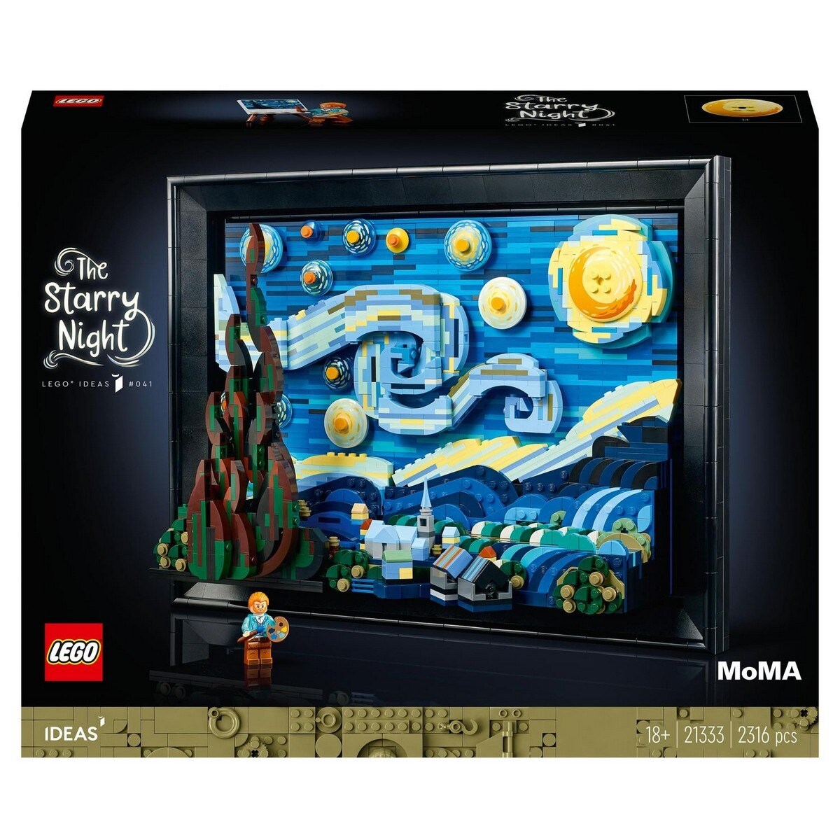 Vincent van Gogh - A Noite Estrelada Lego Ideas      1