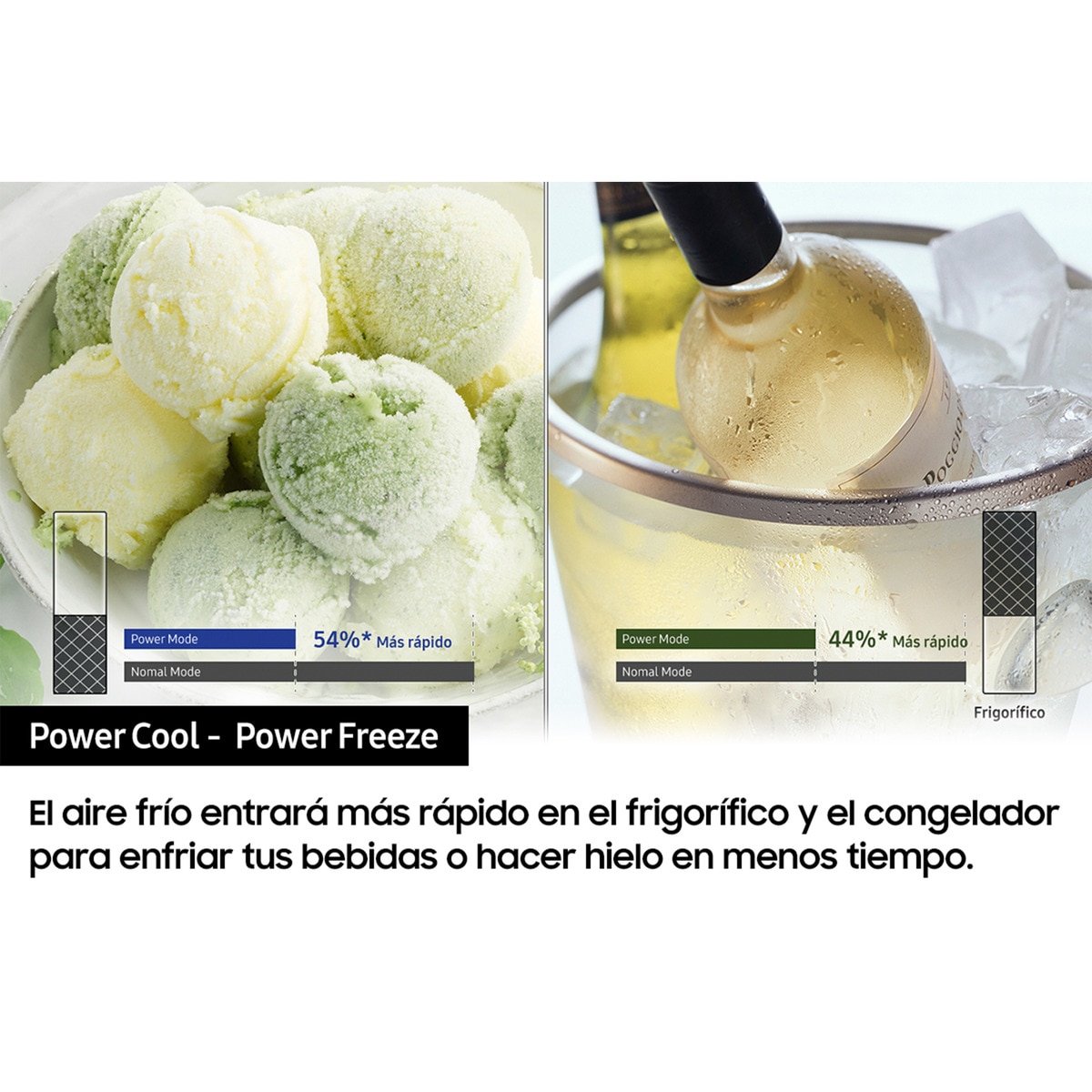 Frigorífico Combi Samsung All Around Cooling, Smart - RB38C605CWW/EF Blanco-8