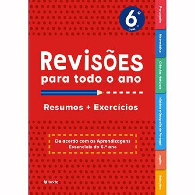 Imagem 0 de Revisões para Todo o Ano - Multidisciplinar 6º Ano