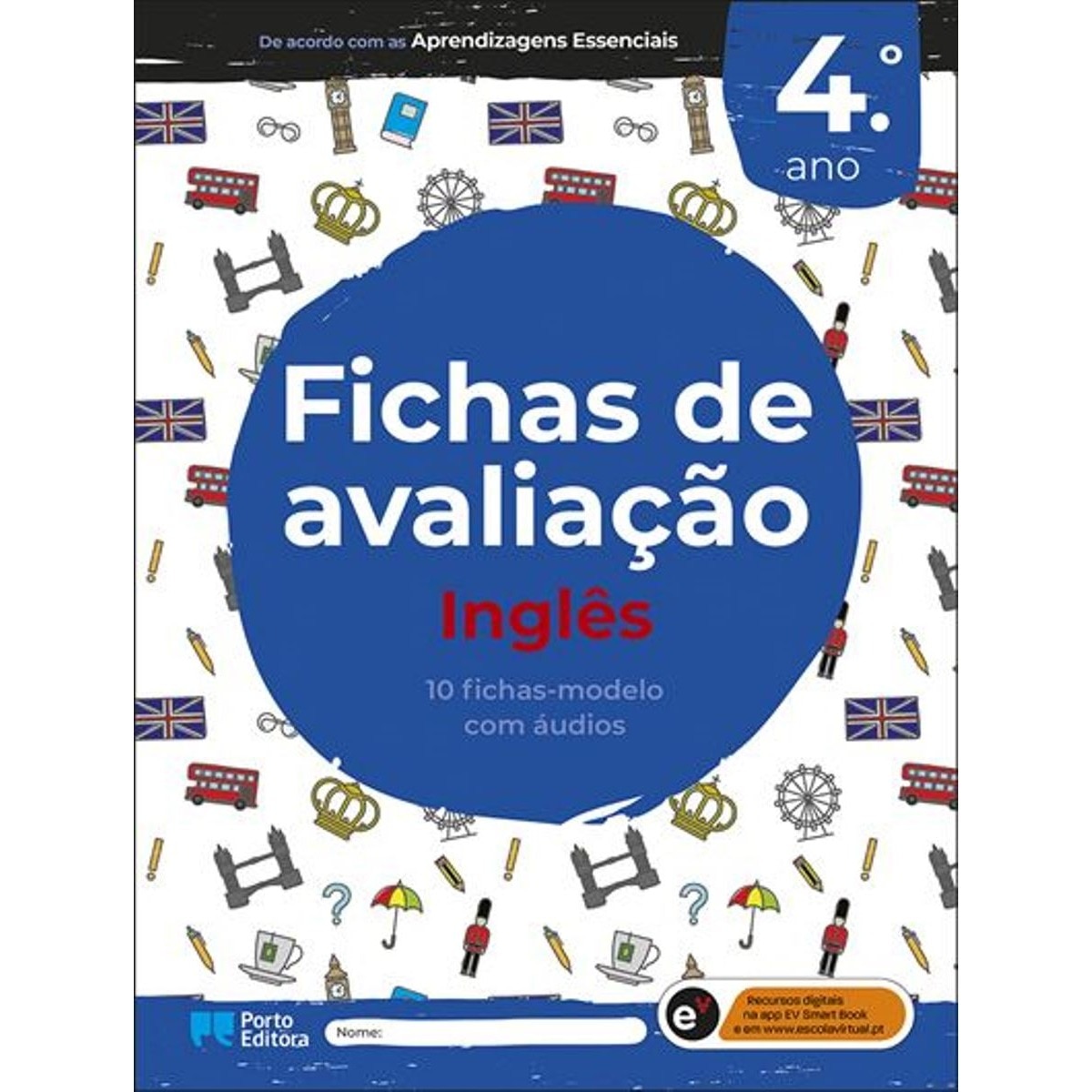 Imagem 0 de Fichas de Avaliação - Inglês - 4º Ano