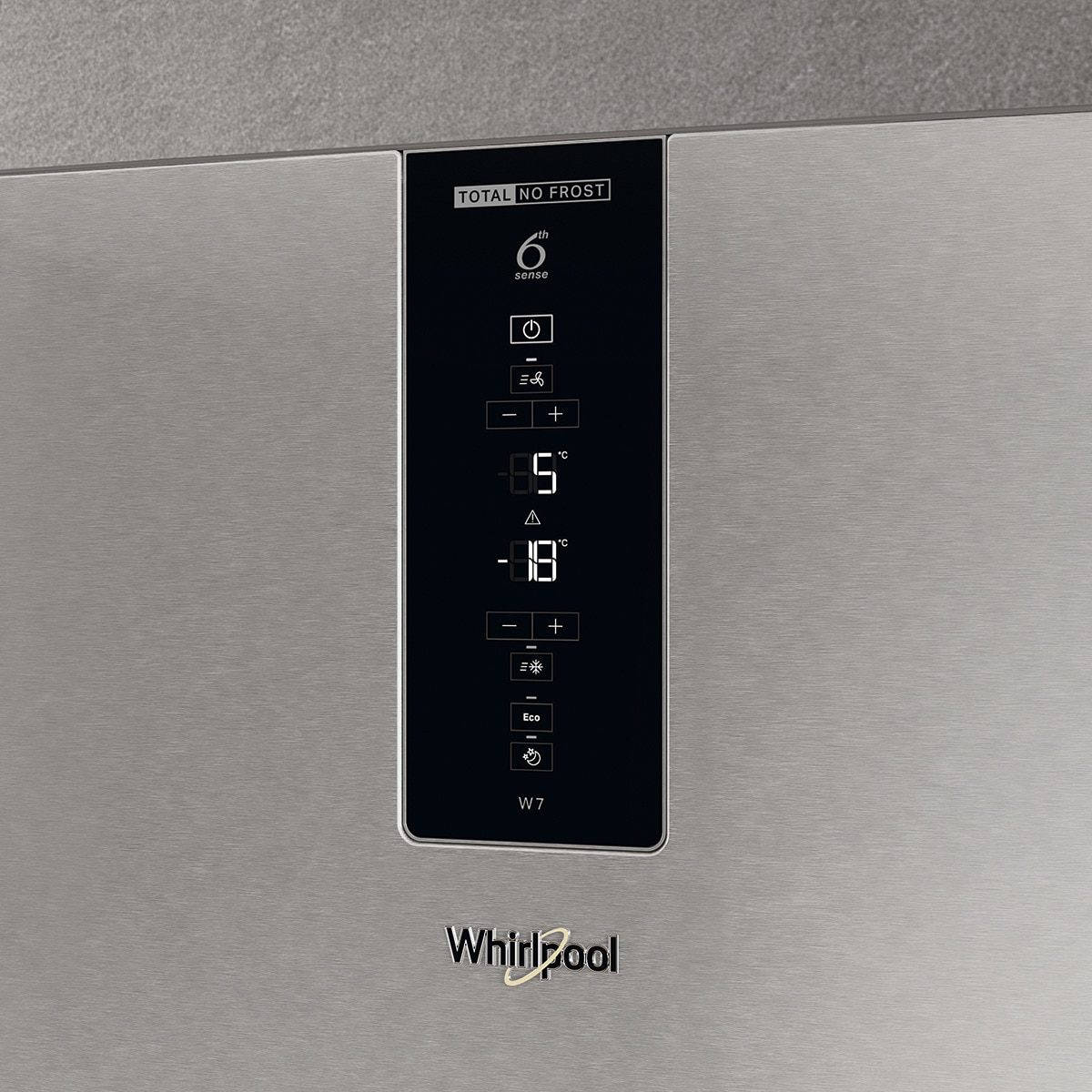 Frigorífico Combinado Whirlpool W7X 83T MX No Frost de 191,2 cm - Mirror e Inox Inox-9