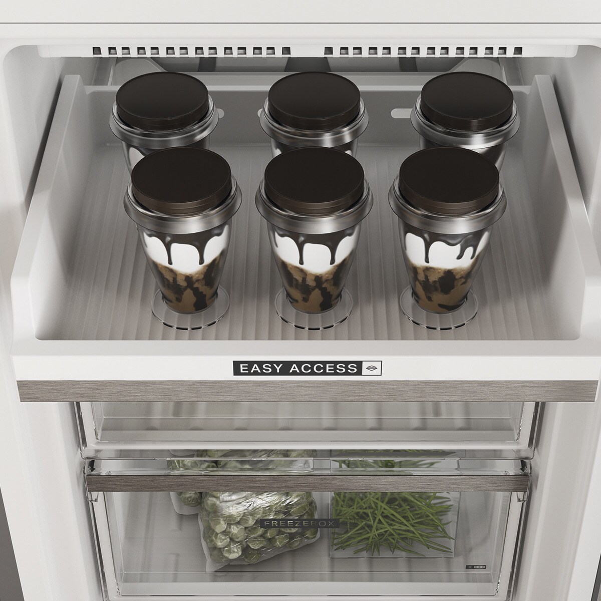 Frigorífico Combinado Whirlpool W7X 83T MX No Frost de 191,2 cm - Mirror e Inox Inox-7