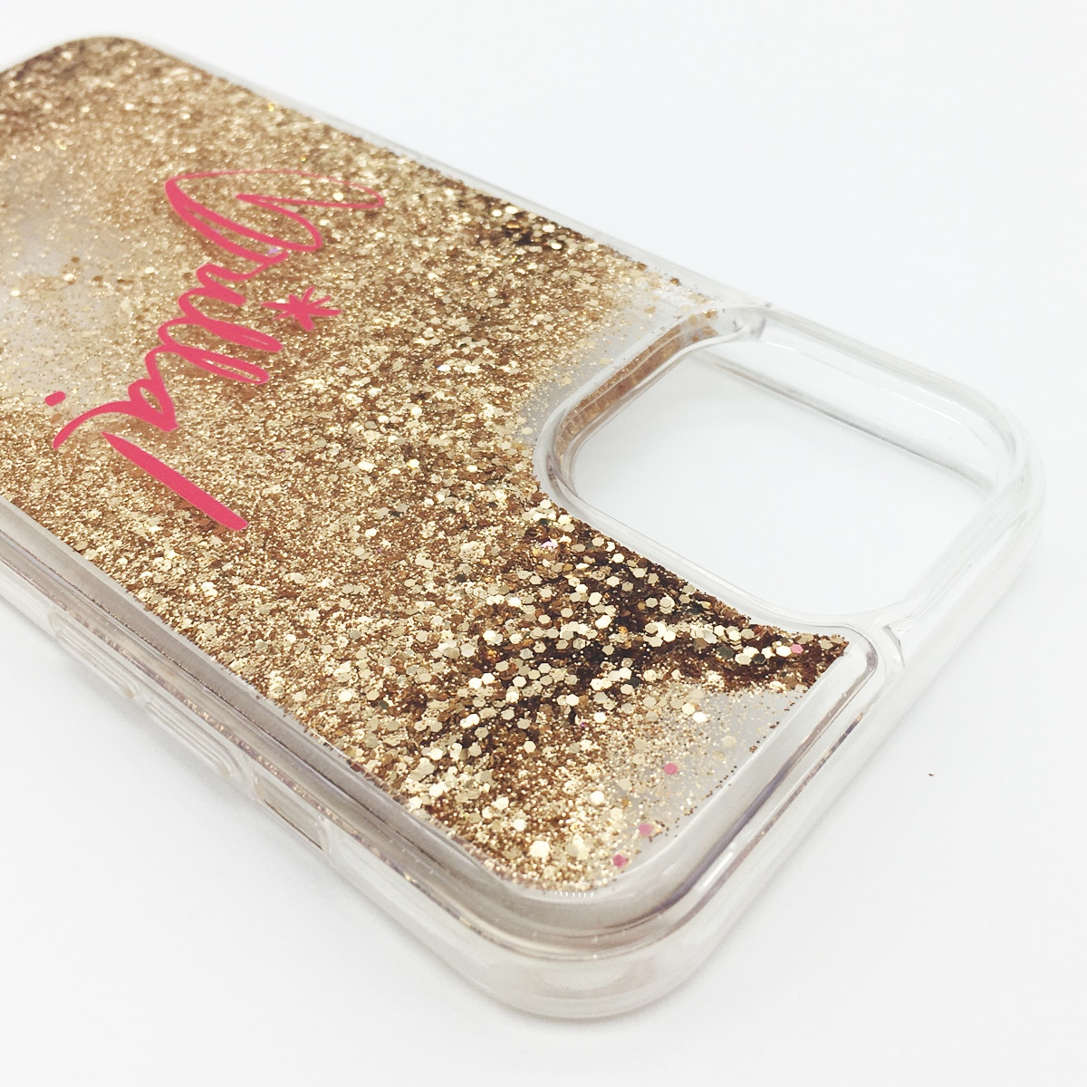 Capa TPU com Glitter iPhone 12&12Pro 6
