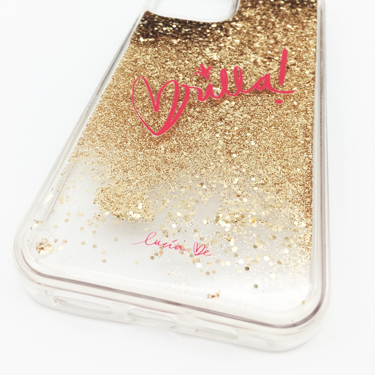 Capa TPU com Glitter iPhone 12&12Pro 5