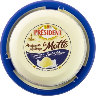 Manteiga com Sal embalagem 250 g - Président La Motte