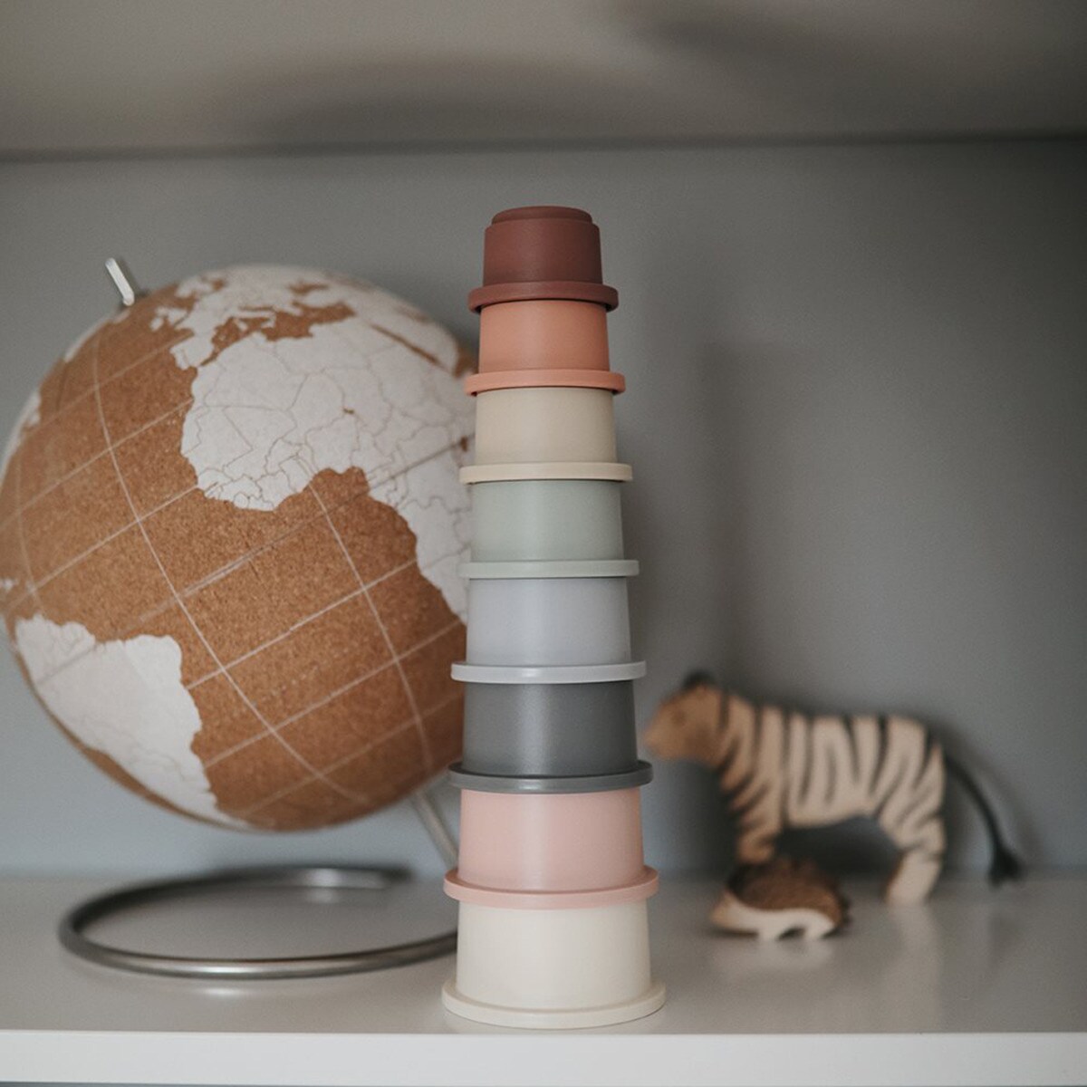 Cubos Empilháveis Solid Original Multicolor-3