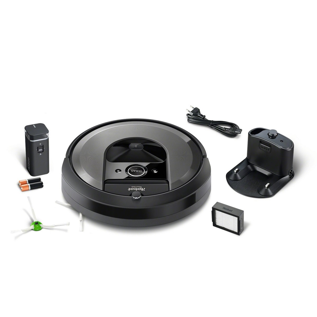 Robot Aspirador iRobot® Roomba® i7 Mapa Inteligente - Limpeza por Divisão - Limpeza Direcionada a Objeto - Sugestões Personalizadas Cinzento-13