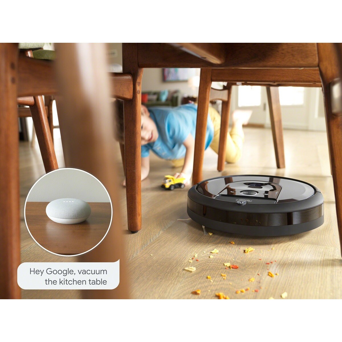 Robot Aspirador iRobot® Roomba® i7 Mapa Inteligente - Limpeza por Divisão - Limpeza Direcionada a Objeto - Sugestões Personalizadas Cinzento-10