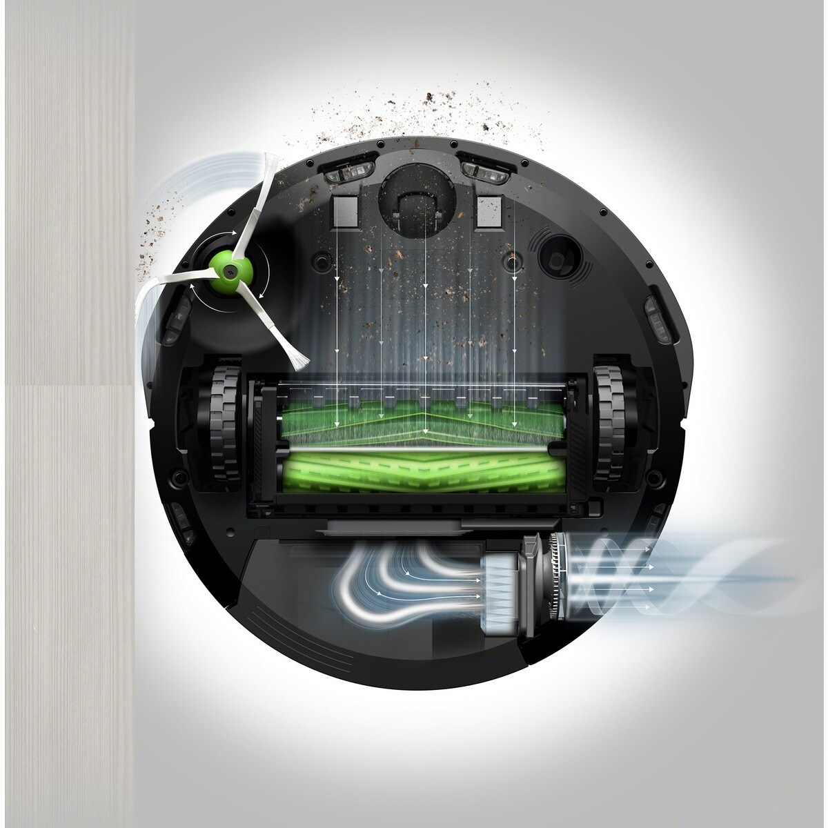 Robot Aspirador iRobot® Roomba® i7 Mapa Inteligente - Limpeza por Divisão - Limpeza Direcionada a Objeto - Sugestões Personalizadas Cinzento-4